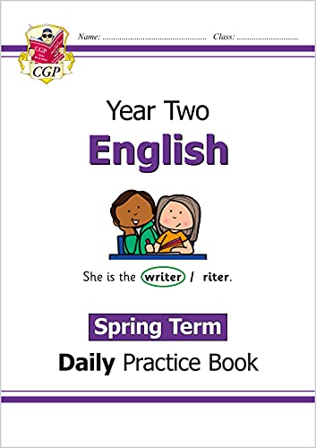 KS1 English Year 2 Daily Practice Book: Spring Term (CGP Year 2 Daily Workbooks)